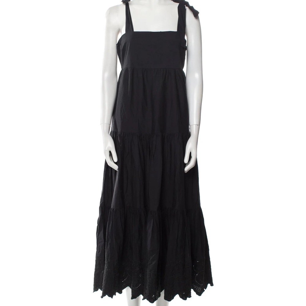JASON WU Embroidered Tiered Maxi Dress